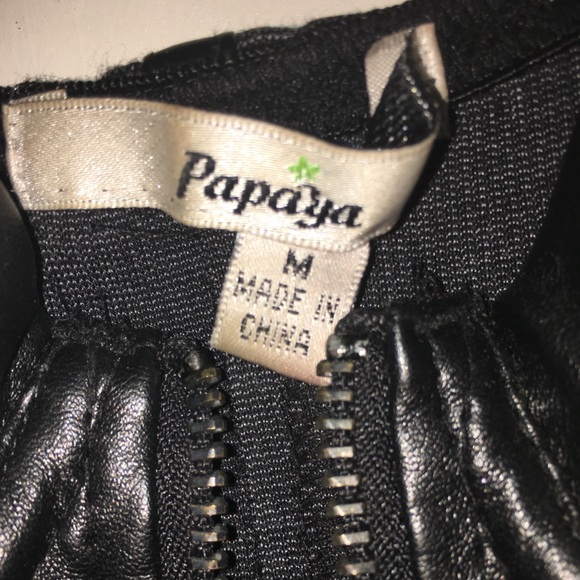 Black zip up  dress - Picture 3 of 5